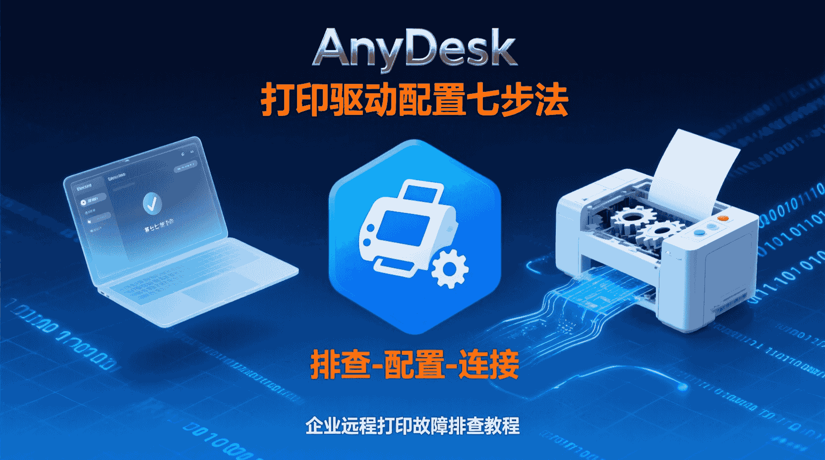 AnyDesk远程打印驱动安装, AnyDesk打印端口设置, 远程打印无法连接, 企业远程打印故障排查步骤, AnyDesk与RDP打印对比, 如何锁定AnyDesk打印驱动版本, 组策略批量部署AnyDesk打印, 远程打印延迟优化, AnyDesk打印权限配置, 驱动不兼容解决方案