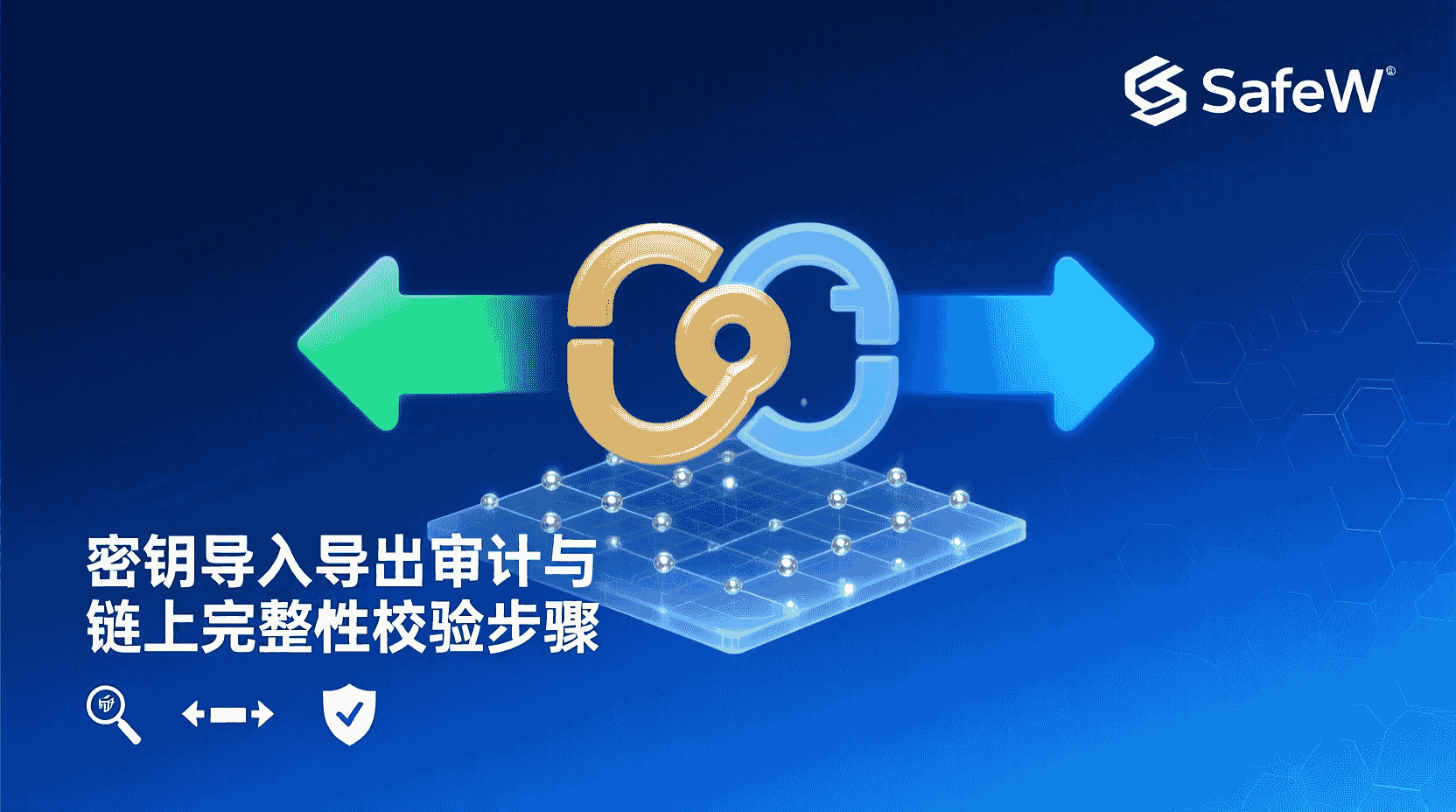 SafeW密钥导入教程, SafeW密钥导出步骤, SafeW链上完整性校验, SafeW密钥审计流程, 如何验证SafeW密钥完整性, SafeW导入失败解决方法, 链上校验失败原因排查, SafeW密钥管理最佳实践, 密钥导入导出安全规范, SafeW官方操作指南