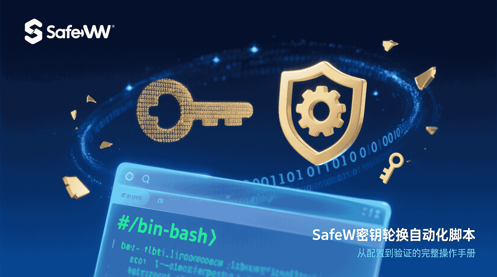 SafeW密钥轮换, 密钥轮换自动化脚本, SafeW自动轮换配置教程, 密钥轮换验证步骤, 如何配置SafeW密钥轮换, SafeW脚本部署指南, 密钥生命周期管理, 密钥轮换最佳实践