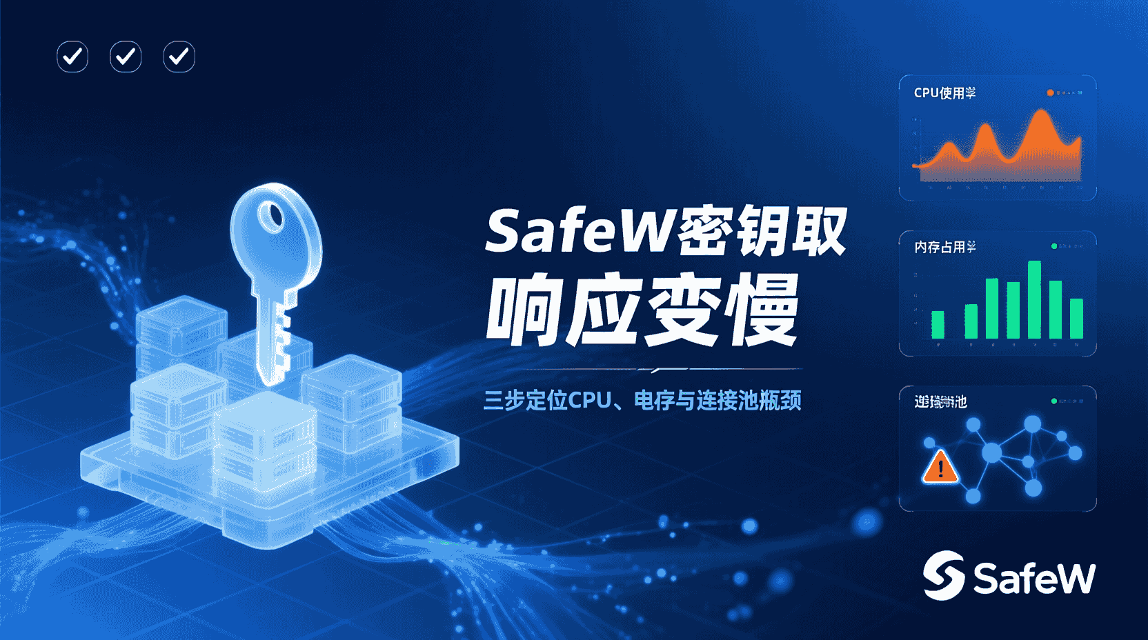 SafeW 性能压测, SafeW 密钥访问 高并发, SafeW 压测指标, SafeW 瓶颈定位步骤, 如何对 SafeW 进行性能测试, SafeW 与 JMeter 对比, SafeW 性能调优 配置, 密钥访问 性能问题 排查, SafeW 缓存策略 设置, 安全密钥 性能测试方法